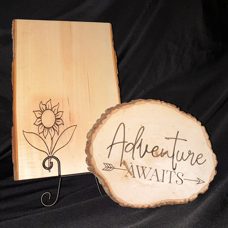 Faux Wood Burning Spring 2025