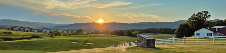 A view of the Woodstone area at Massanutten Resort