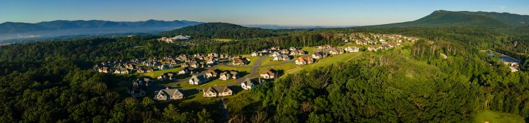 A view of the Regal Vistas condos at Massanutten Resort