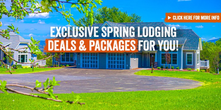 Exclusive  Spring Lodging Deals & Packages for You!