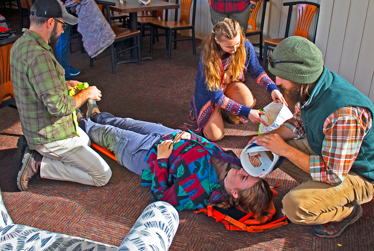 Massanutten Ski Patrol Training