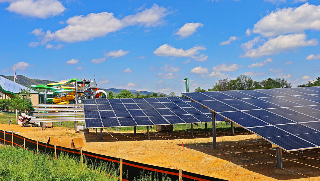 WaterPark solar array 