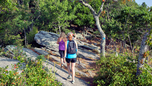 Hiking at Massanutten