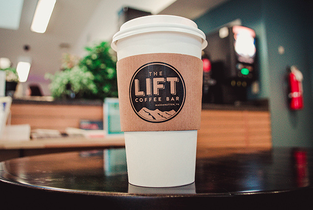 Lift coffee at the General Store