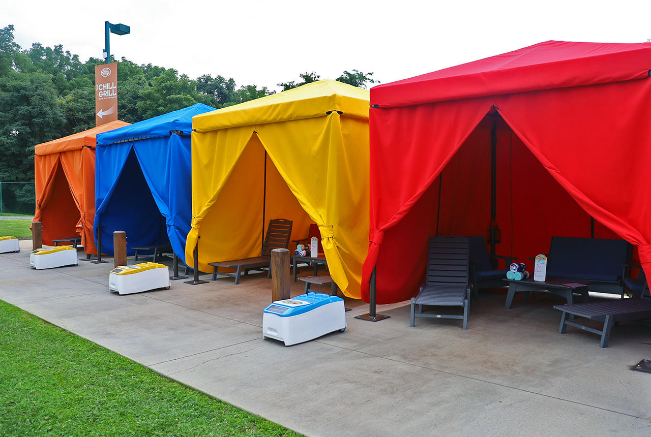Cabanas at the Outdoor WaterPark