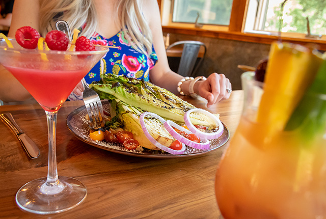 Dining at Campfire Grill