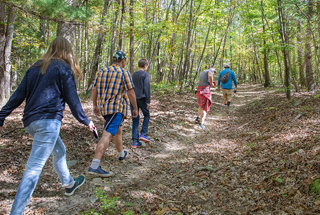 Hiking at Massanutten Resort